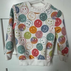 Little Sleepies Positive Vibes Sweatshirt size 2T